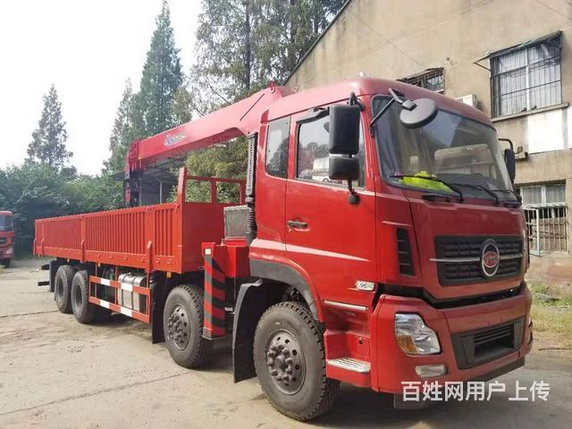 前四后八福德东风随车吊 新车报价多少的图片