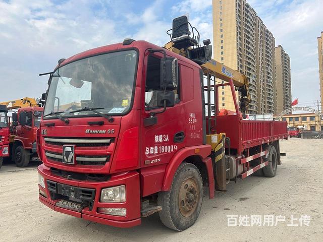 二手徐工8吨随车吊20年带保险个人便宜卖的图片
