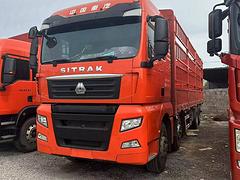 出售21年汕德卡G7，前四后八9.6米高栏载货车
