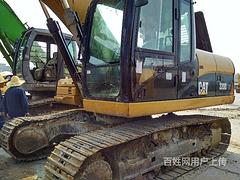 咸阳出售17年卡特320二手挖掘机原汁原味
