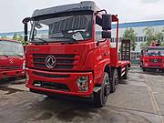 厂家直销 东风前四后四平板拖车 拖25吨挖机板车