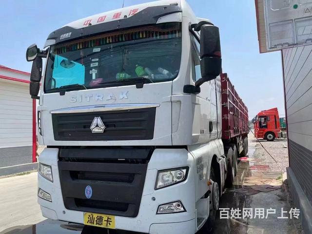 二手牵引车20年8月汕德卡   440马力，国五的图片