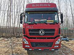 18年385马力二手天龙粉粒物料运输车 46方罐
