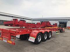 南通轻体13.95米骨架半挂车公告厂家现车出售