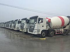 急售二手欧曼搅拌车,大12方后八轮，可分期付款