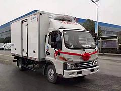 江淮骏铃4.2米冷藏车 厂家专业生产蓝黄 牌冷藏车