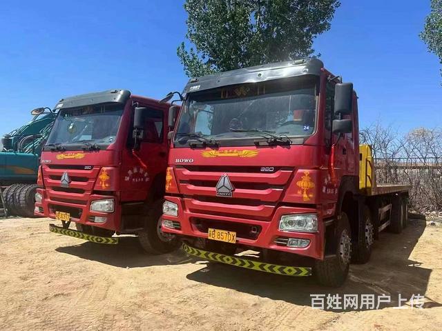18年豪沃8米货运中转箱自卸车 价格便宜的图片