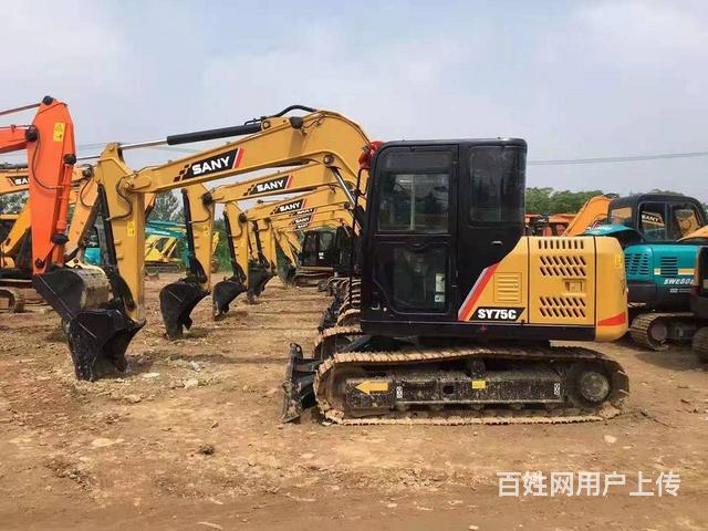 转让个人19年三一75二手挖掘机有质保全国送货上门的图片
