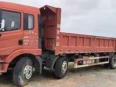 大运重卡 7.5米平板自卸车 国5