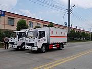 蓝牌解放虎V易燃液体 气体厢式货车现车促销 包上户