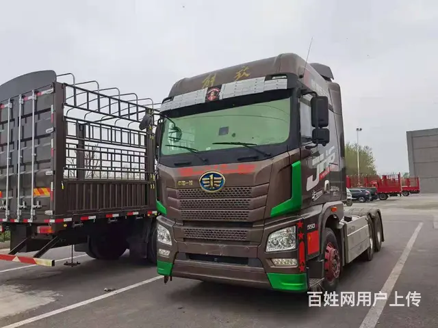 智尊版二手解放牵引车出售 国五550马力双驱轻体的图片