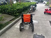 转让一手老年电动轮椅代步车