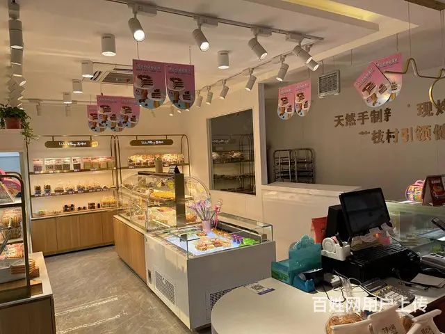 急转：好位置纯一层品牌烘焙店可空转的图片