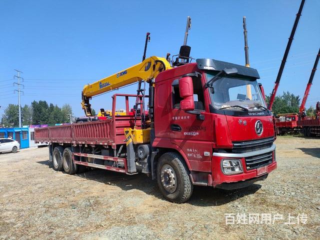 二手徐工12吨随车吊 21年户陕汽准新车便宜卖掉的图片