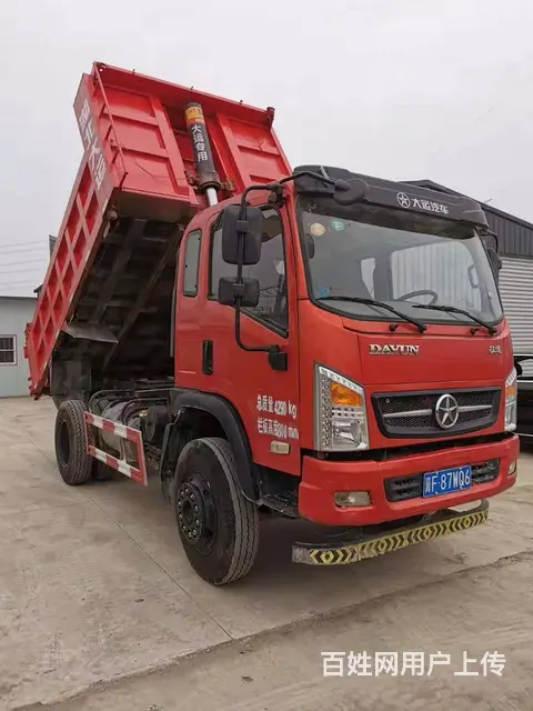 18年湖北大运蓝牌自卸车 4.2米 手续齐全的图片