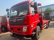 后八轮平板车 拉24吨挖掘机拖车 操作方便价格便宜