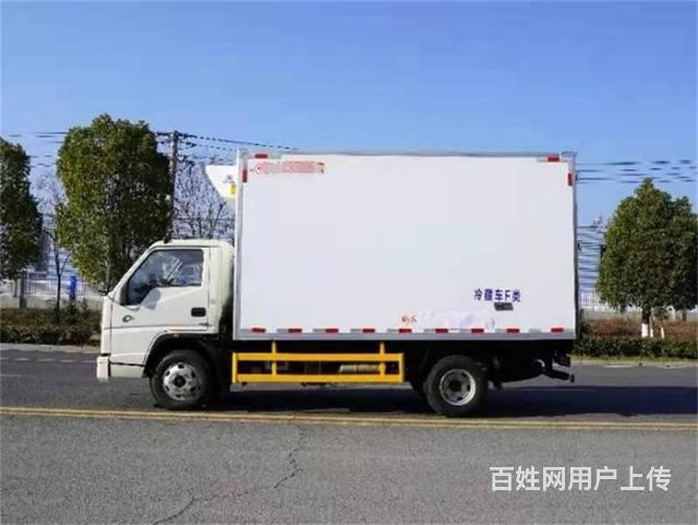 4米国六蓝牌江铃顺达宽体冷藏车厂家销售可分期的图片