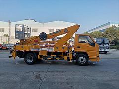 供应江铃国六蓝牌高空作业车 国六云梯车全国免征