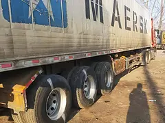 出售二手15米冷藏车 540马力 14.9米骨架