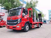 新款东风华神平板车　专拉60 150钩机钻机拖板车