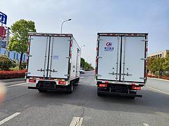 供应福田奥铃蓝牌冷藏车 国六排半冷藏车厂家直销