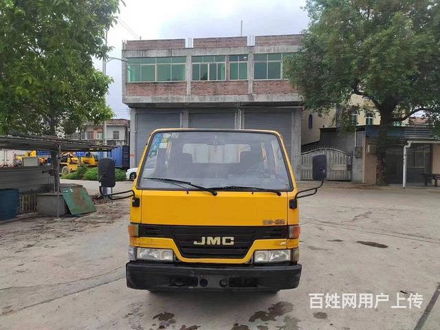 江铃双排双轮平板自缷车，车斗长3.3米的图片
