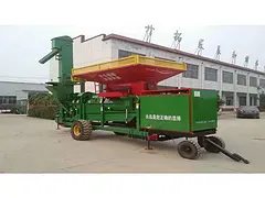 漯河干鲜玉米剥皮脱粒一体机 柴油机动力液压提料器w