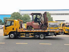 遵义蓝牌清障车 一拖二抢险救援车厂家价格更实惠