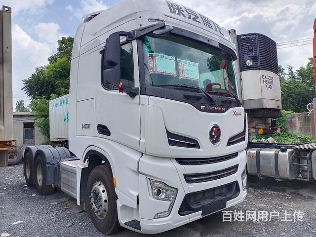 汽贸扣押车 德龙X6000牵引车 600马力 国六的图片