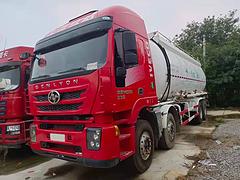 国五二手红岩杰狮 前四后八散装水泥罐车 390马力