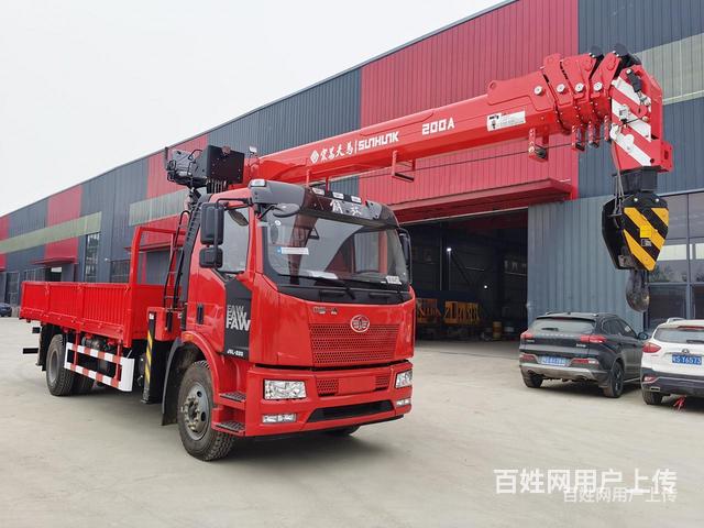 单桥8吨10吨随车吊  零首付提车利息低的图片