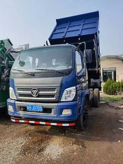 急转6台福田瑞沃160【蓝牌】单桥自卸车4米车厢