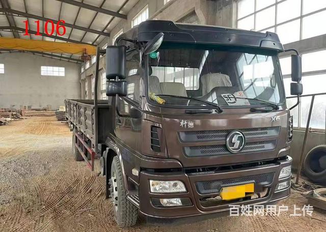 6米8 陕汽 轩德X6 平板车 国5的图片