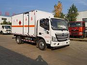 出售福田欧马可易燃气体液体固体厢式货车