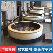 陶瓷泡澡缸厂家定做温泉大缸洗浴泡澡陶瓷缸1/1.2