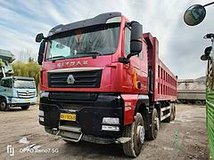 21年重汽汕德卡8米自卸车540马力 全车原版