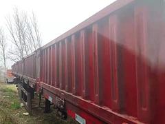 13米 半挂车 60公分侧翻