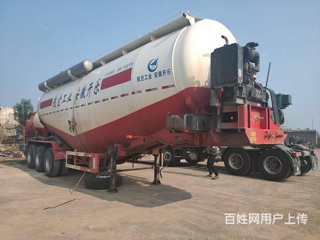 石家庄植物园二手罐车18年50方单仓开乐罐车出售的图片