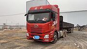 解放21年3月份带侧翻 半挂车