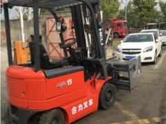 个人出售合力1.5吨电动叉车 冷库2吨4米二手叉车