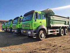 多台18年国五排放北奔后八轮自卸车，货箱5.8米