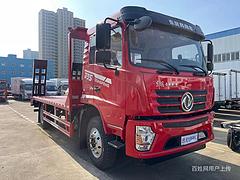 国六东风D3S  玉柴170马力拖勾机平板车  勾机运输车厂