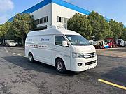 国六 福田G7汽油面包冷藏车 整车型号:CLW50