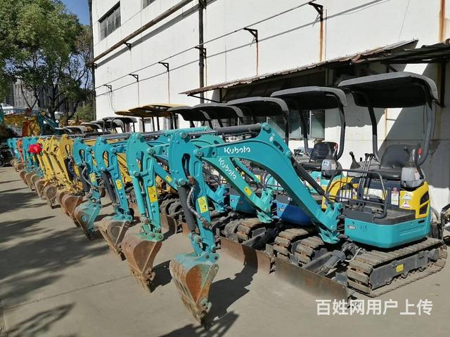 原装进口二手微型挖机，久保田小松等，质保包送的图片
