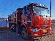 出售18年解放J6轻型前四后八自卸车，货箱7米5