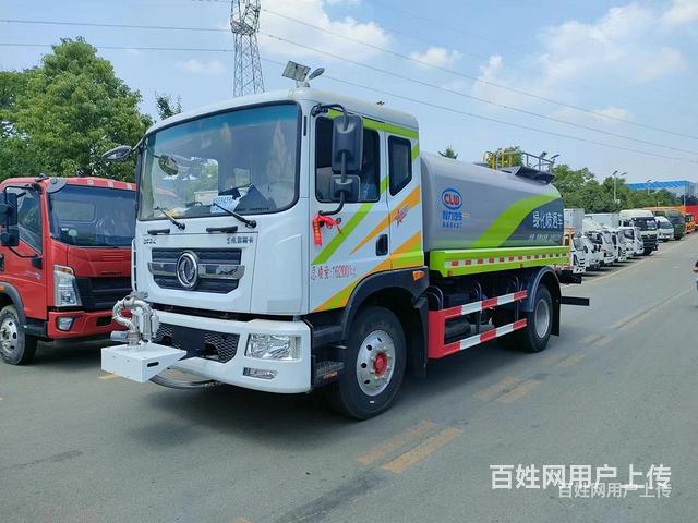 东风D9玉柴165马力12方喷雾降尘洒水车 罐体防腐可按揭付的图片