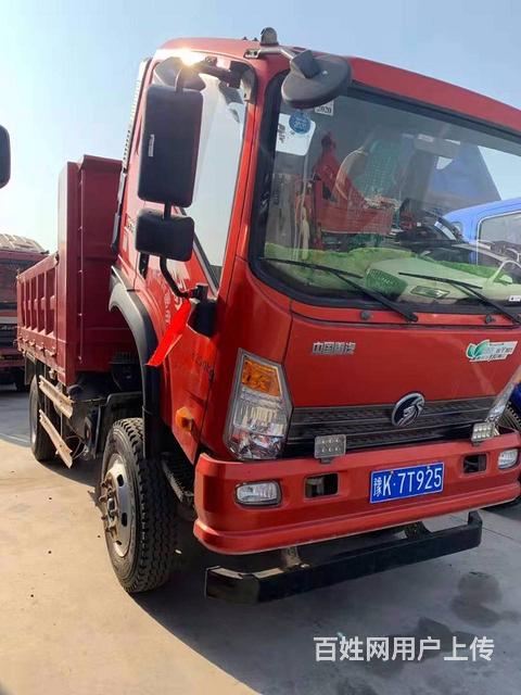 18年重汽王牌757b二手自卸车 蓝牌