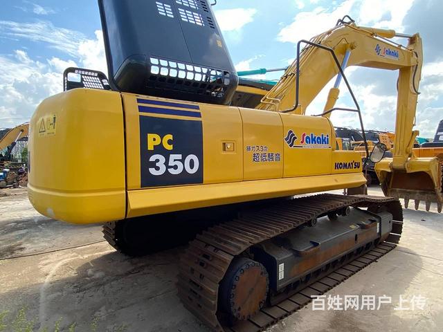 转让本地个人二手挖掘机小松350免车检手续全