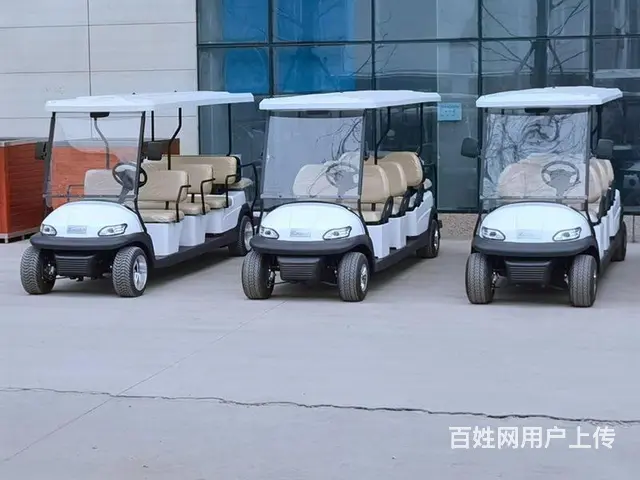 电动观光车售楼部看房车景区代步车酒店摆渡车出售出租的图片