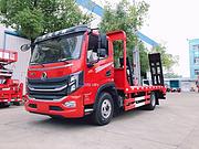 东风云内170马力国六平板车　挖机拖板车